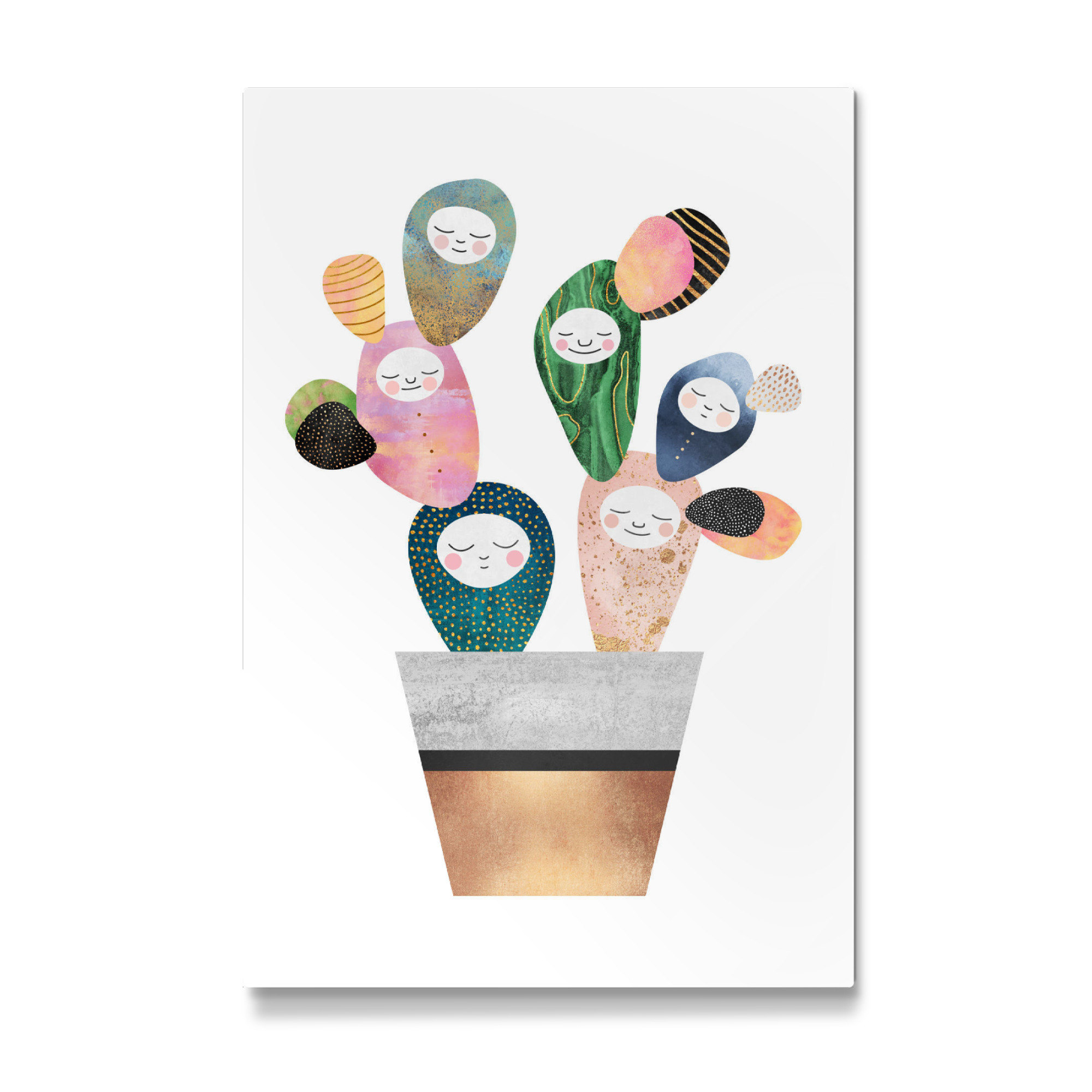 Galerie-Print "Sleepy Cactus" 75x50 cm artboxONE