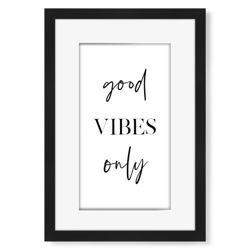 Good Vibes Only Typography