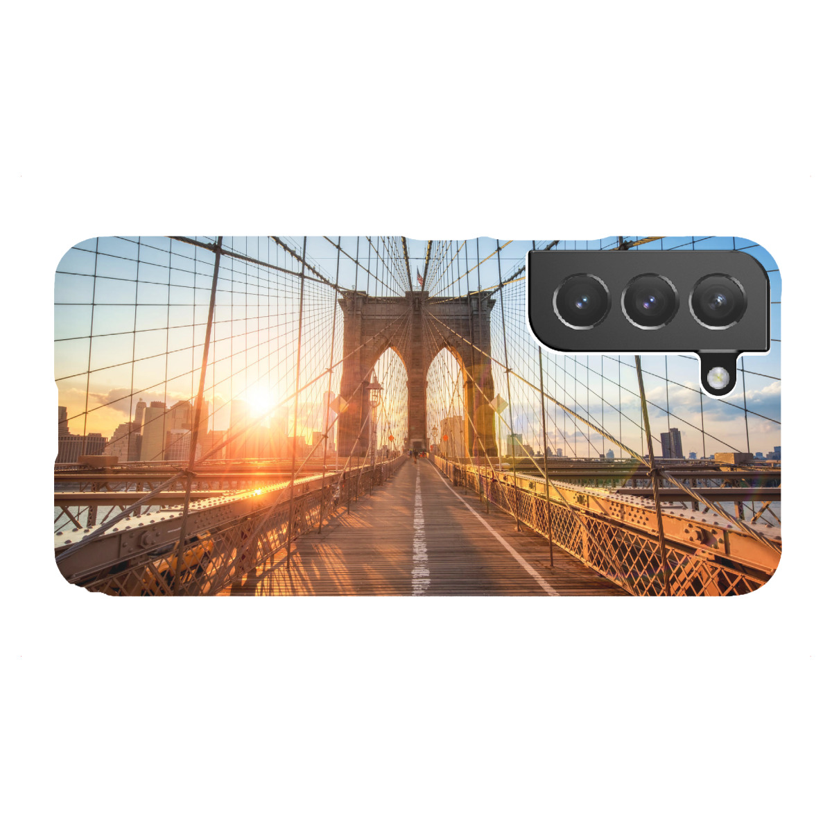"Brooklyn Bridge in New York City"für Samsung Galaxy - Premium-Case Handyhülle artboxONE