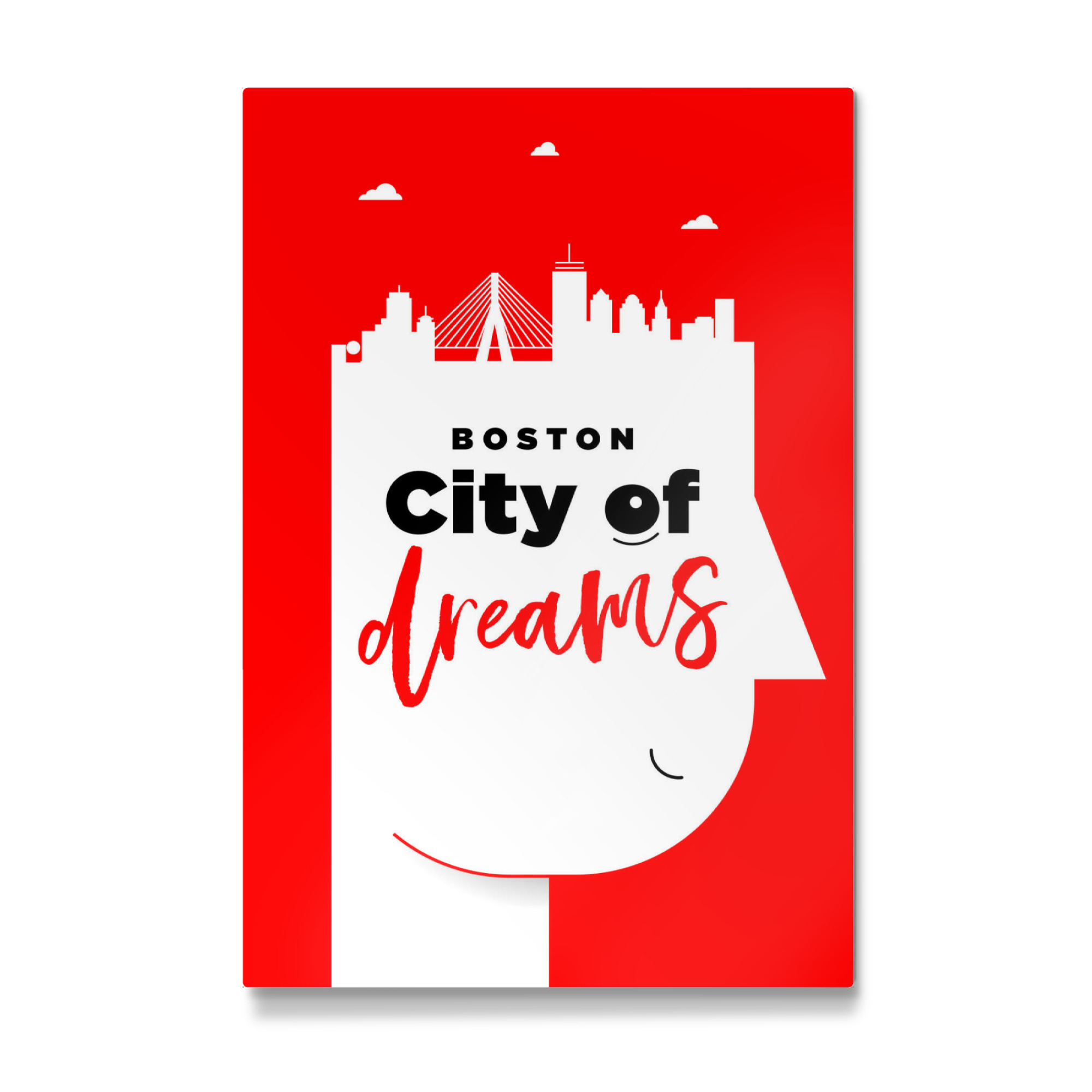 Galerie-Print "Boston City of Dreams" 30x20 cm artboxONE