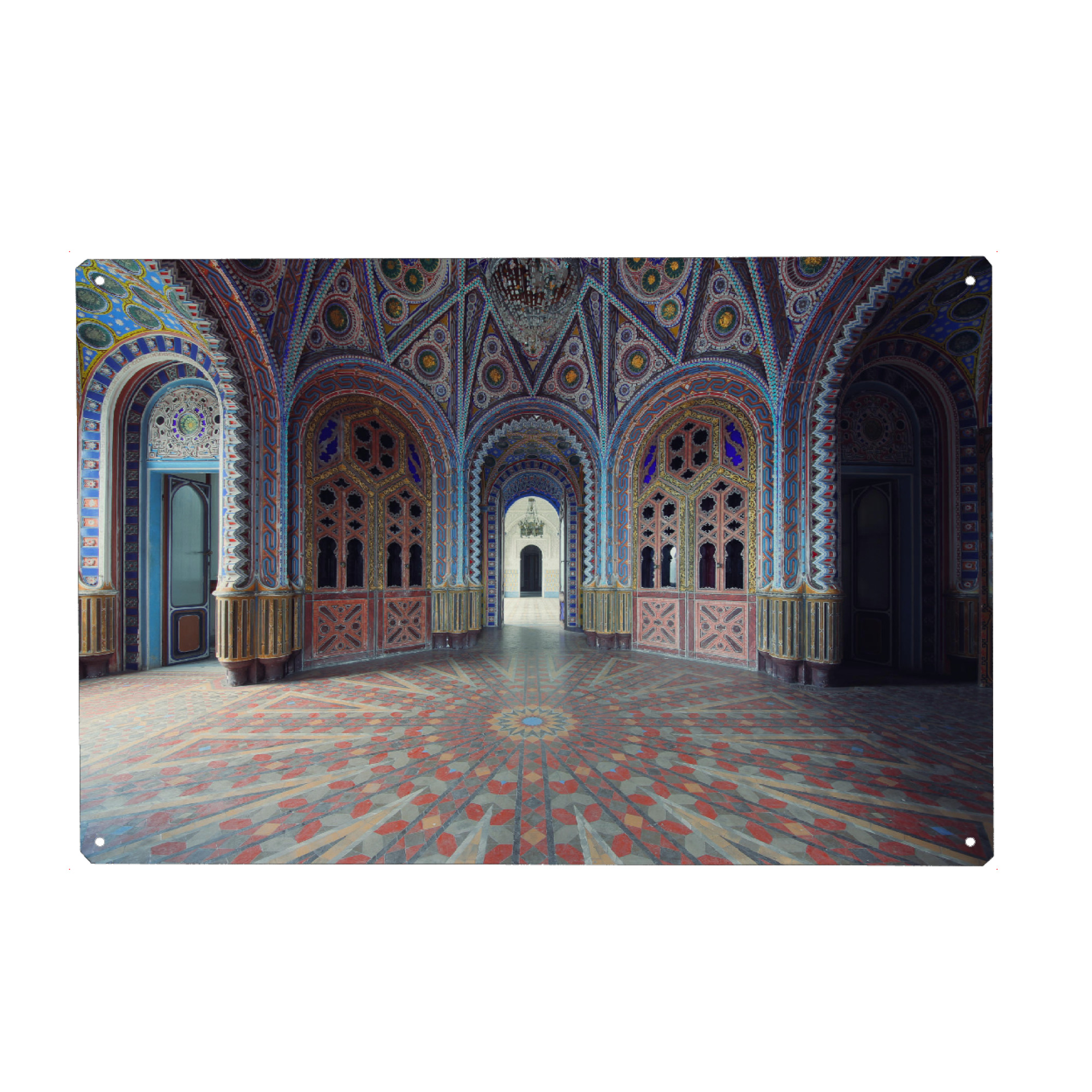 Holzbild "In my Dreams" artboxONE - Architektur - Lostplaces,Lost place,Schloss,Architektur,Verlassene orte