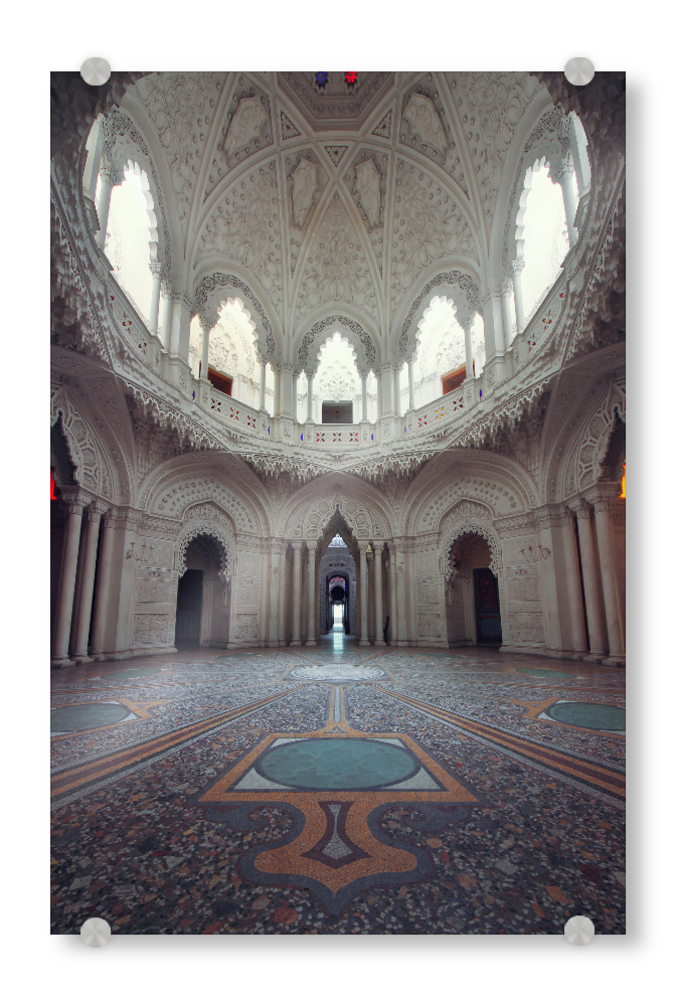 Acrylglasbild "The Dome" artboxONE - Architektur - Lost places,Verlassene orte,Architektur,Schloss