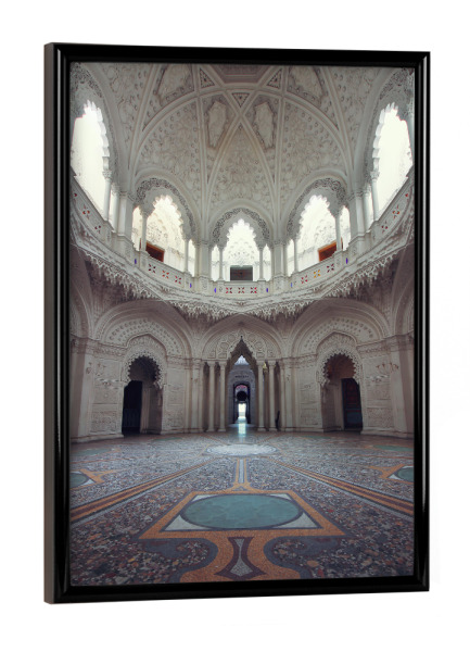 Poster mit schwarzem Rahmen "The Dome" artboxONE - Architektur - Lost places,Verlassene orte,Architektur,Schloss