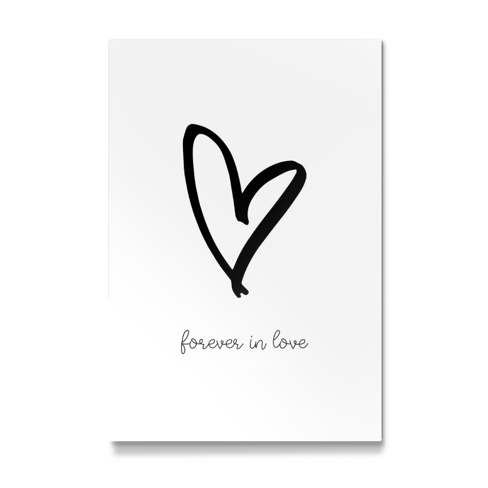 Galerie-Print "Liebe für immer und ewig" 75x50 cm artboxONE