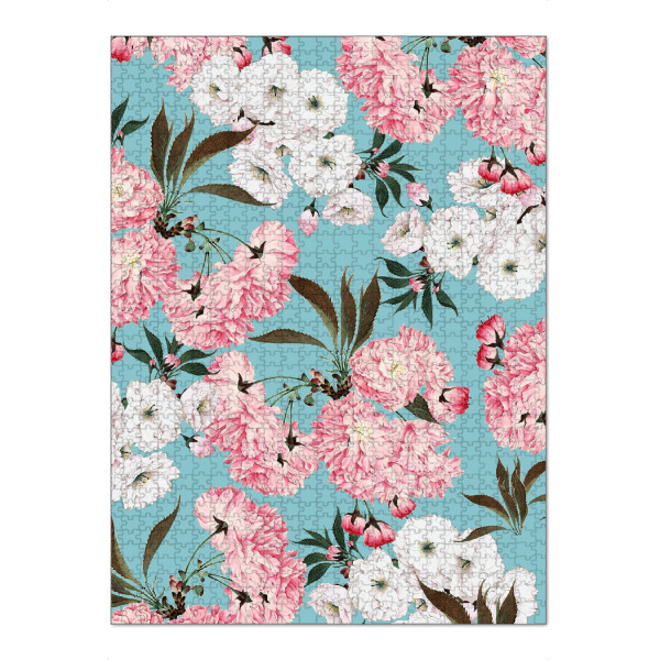 Puzzle Ravensburger "Maya-II" artboxONE - Floral - Pattern,Floral,Botanical,Flowers,Blossom,Exotic - Bild pattern