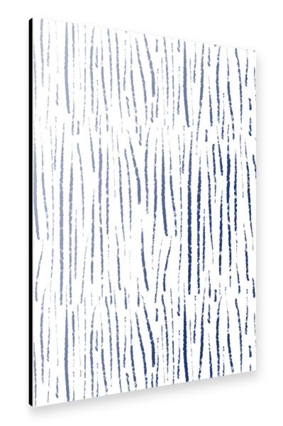 Alu-Dibond "Shibori Rain" 30x20 cm artboxONE