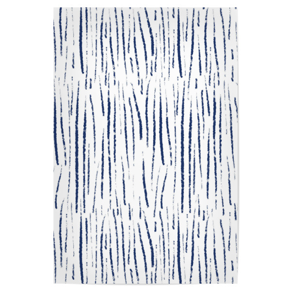 Poster "Shibori Rain" artboxONE - Abstrakt - Tie-dye,Indigo,Batik,Abstract
