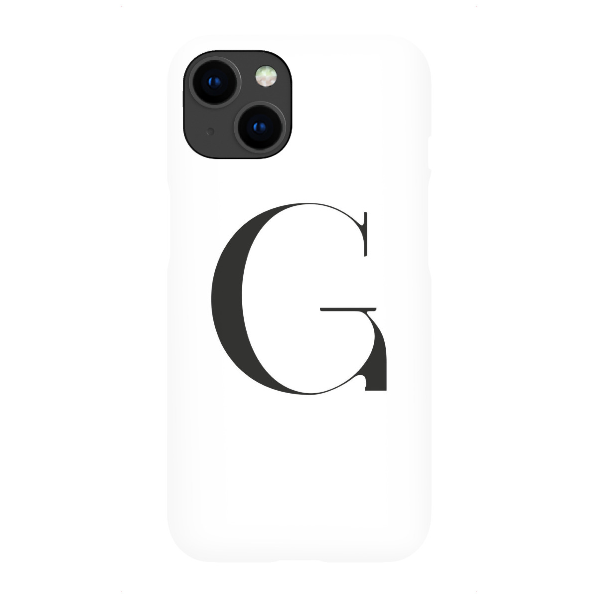 "Buchstabe – G"für iPhone - Premium-Case Handyhülle artboxONE