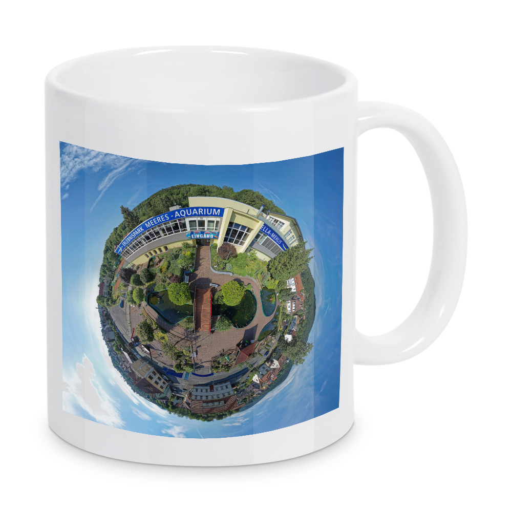 Tasse "Meeresaquarium Zella-Mehlis 10m" artboxONE - Städte,Natur,Reise,Architektur,Städte / Weitere