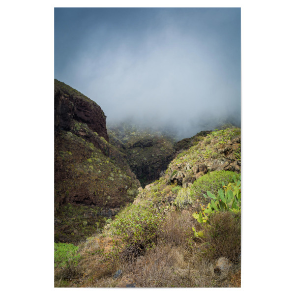 Poster 30x20 cm "Faszinierende Insel Teneriffa" artboxONE - Natur,Reise - Berge,Gebirge,Nebel