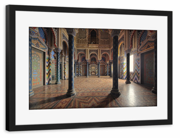 Poster mit Rahmen schwarz "Non Plus Ultra" artboxONE - Architektur - Schloss,Lost places,Architektur