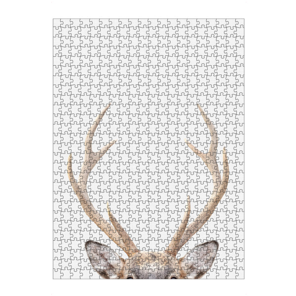 artboxONE Puzzle "Deer Portrait (Color)" artboxONE - Tiere - Deer,Portrait,Animals,Christmas - Bild deer