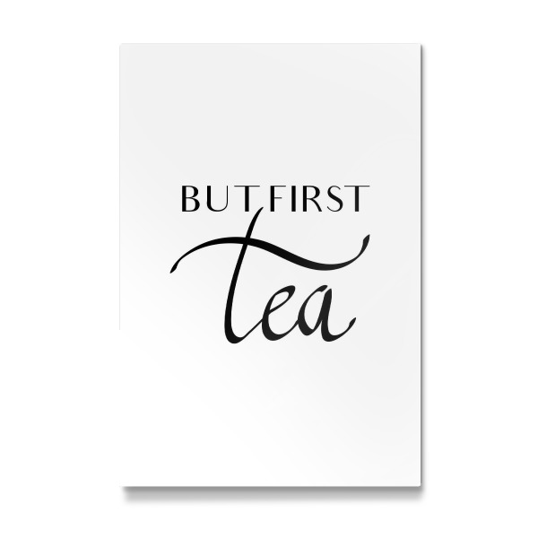 Galerie-Print "But first tea!" 30x20 cm artboxONE