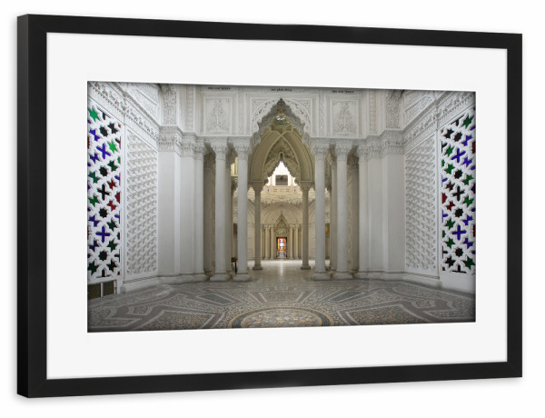 Poster mit Rahmen schwarz "The Great" artboxONE - Architektur - Lostplace,Lost places,Schloss