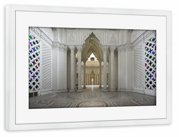 Poster mit Rahmen weiß "The Great" artboxONE - Architektur - Lostplace,Lost places,Schloss