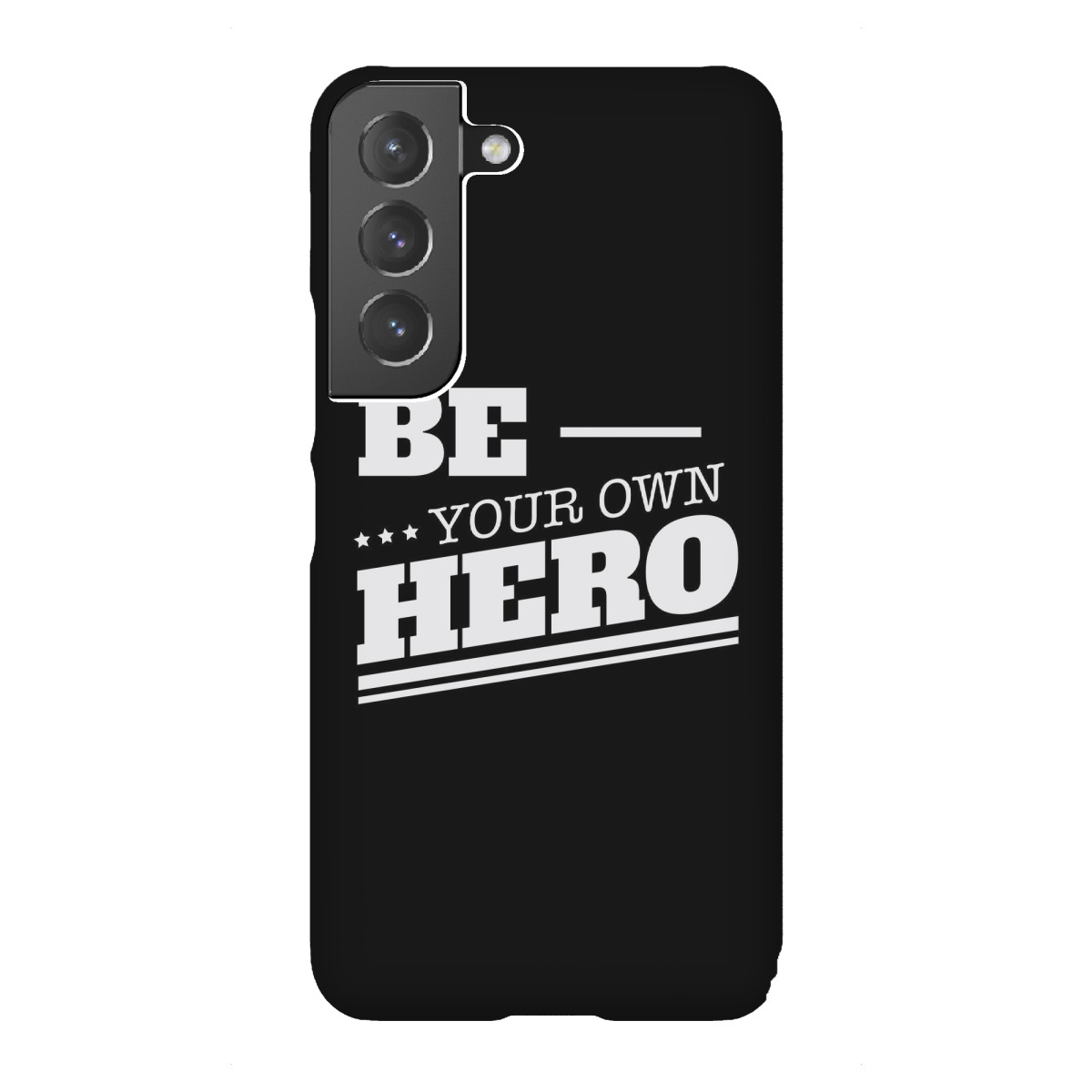 "Be your own hero"für Samsung Galaxy - Premium-Case Handyhülle artboxONE