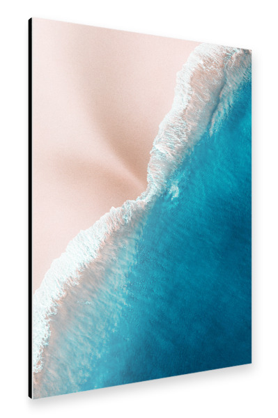 Alu-Dibond "BOOBIE BEACH" 30x20 cm artboxONE