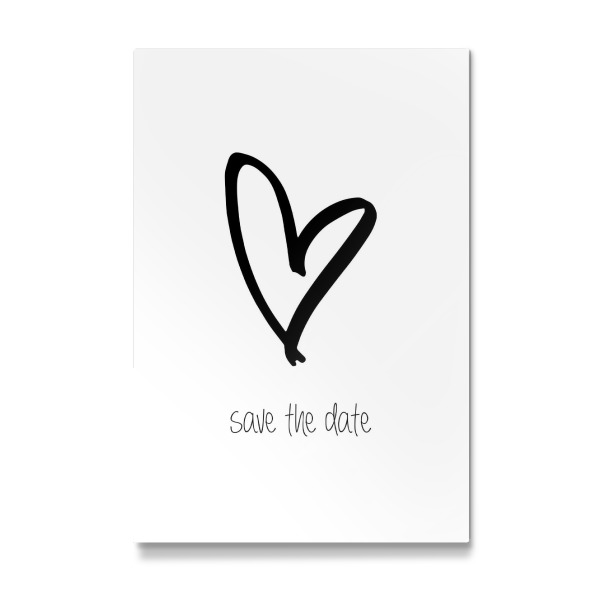 Galerie-Print "Save the date" 75x50 cm artboxONE