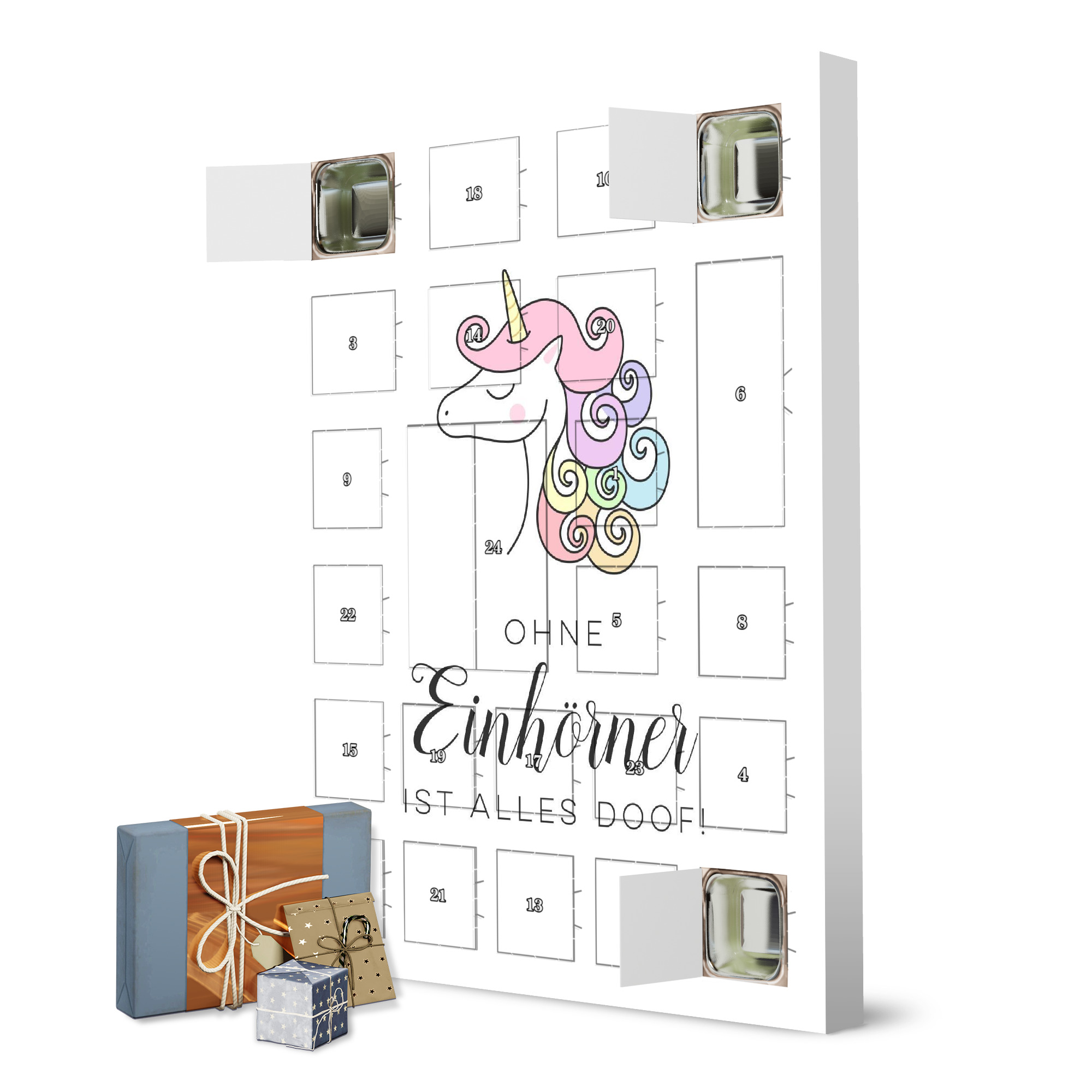 Adventskalender zum Selbstbefüllen Alles doof artboxONE Adventskalender Fiktion