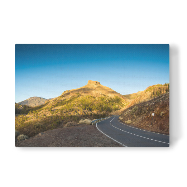Leinwandbild "Tenerife Road Trip" artboxONE - Reise / Länder - Teneriffa,Straße,Kanaren,Kanarische inseln,El sombrero,Berge,Spanien