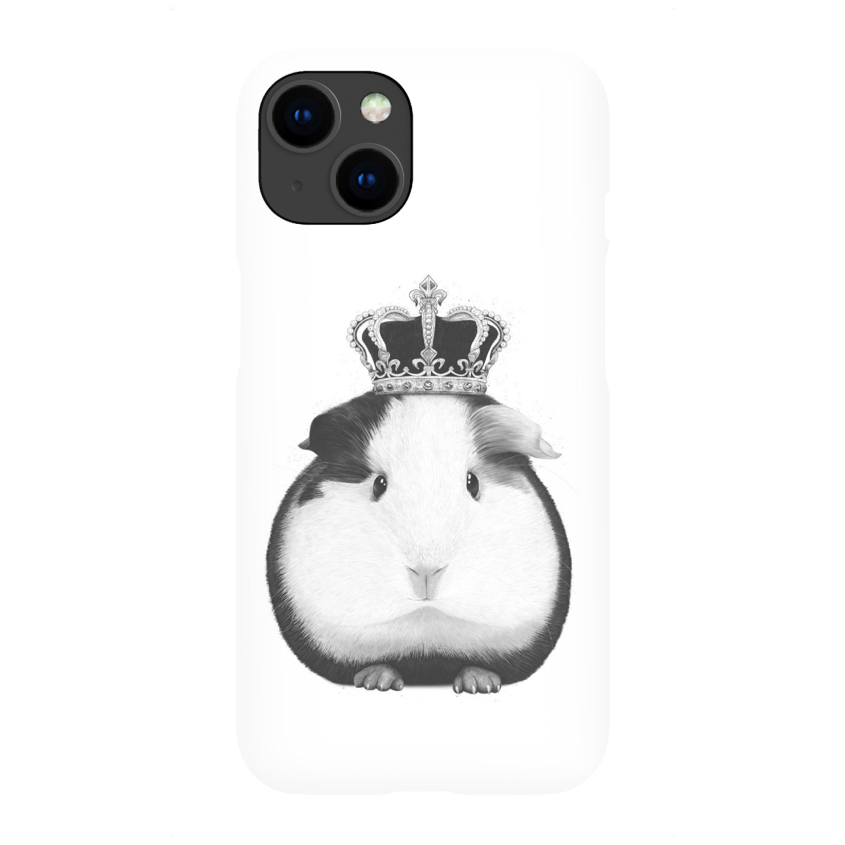 "King guinea pig"für iPhone - Premium-Case Handyhülle artboxONE