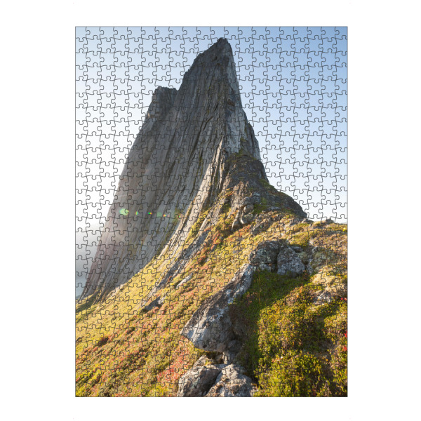 Puzzle Ravensburger "Climb me!" artboxONE - Reise - Norwegen,Skandinavien,Bergspitze,Berg - Bild norwegen