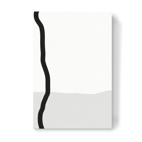 Leinwandbild "One way" artboxONE - Abstrakt - Linie,Minimalism,Skandinavian