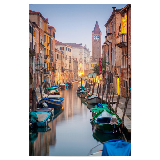 Kanal in Venedig, Italien