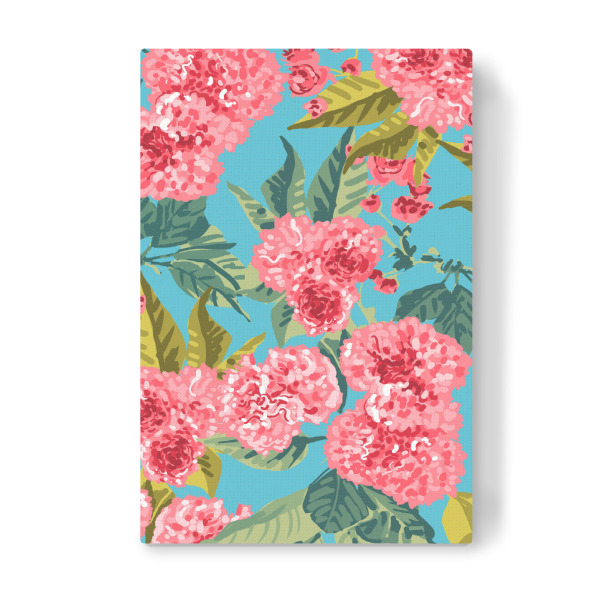 Leinwandbild "Fragrance" artboxONE - Natur,Floral - Flower,Retro,Pattern,Rose