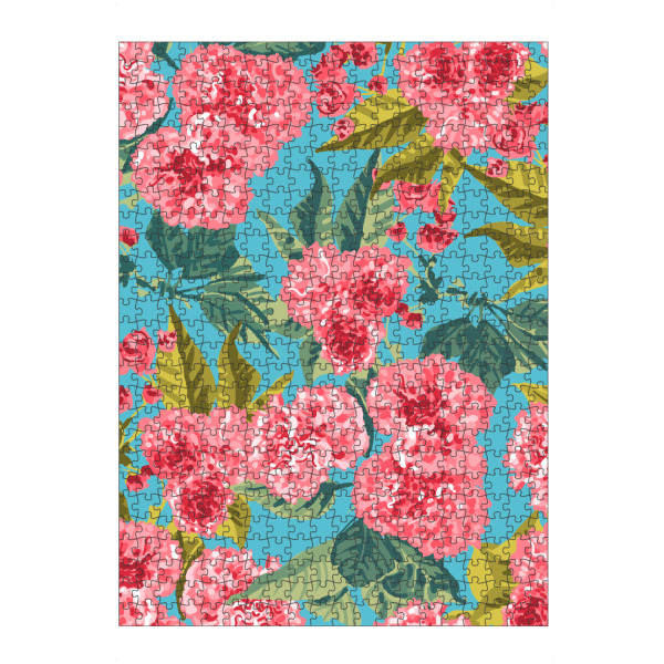 Puzzle Ravensburger "Fragrance" artboxONE - Natur,Floral - Flower,Retro,Pattern,Rose - Bild flower