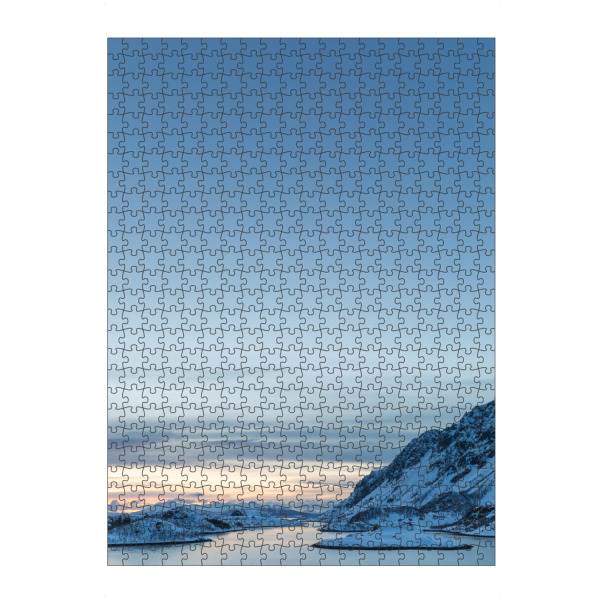 artboxONE Puzzle "Norwegian Winter" artboxONE - Natur - Norwegen,Skandinavien,Winter,Berge,Schnee - Bild norwegen