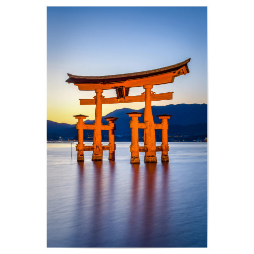 Torii auf Miyajima, Japan