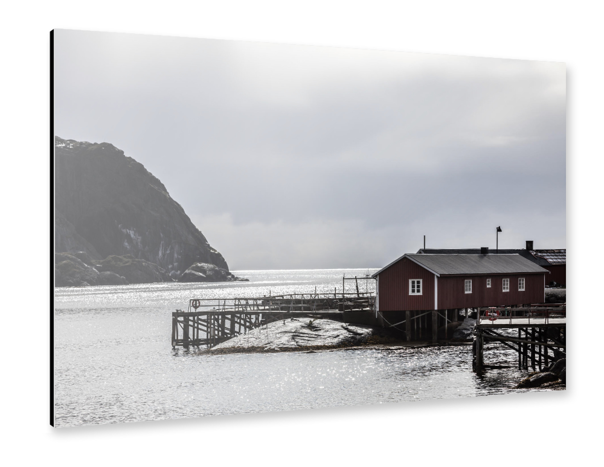 Alu-Dibond "By the Sea" 75x50 cm artboxONE