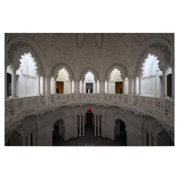 Poster 30x20 cm "Old Days" artboxONE - Architektur - Schloss,Lostplaces,Lost,Architektur,Symmetrie,Verlassen