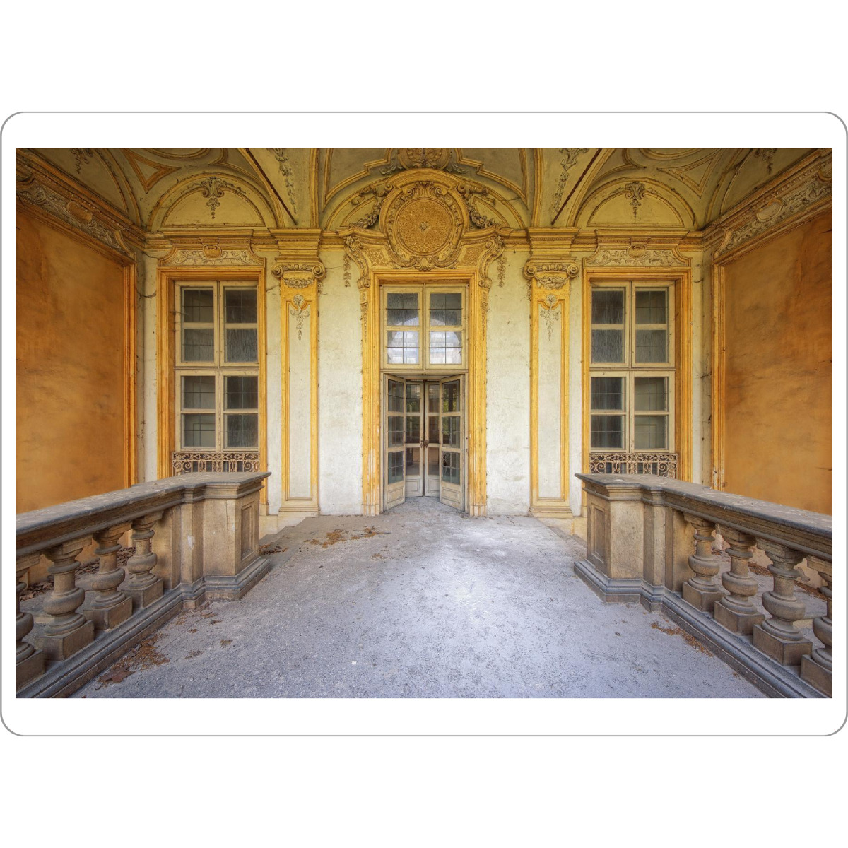 Tischset "Welcome" artboxONE - Architektur - Lostplace,Lost places,Lost,Verlassen,Architektur - Bild lostplace