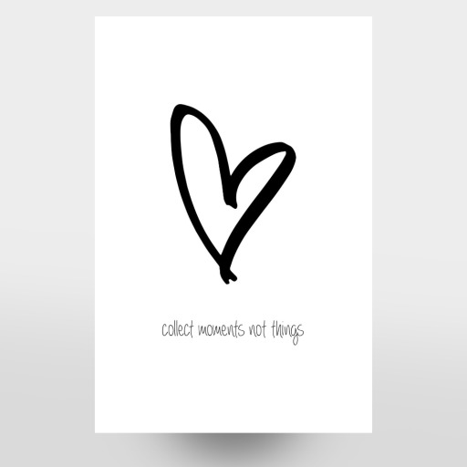 Collect moments, not things