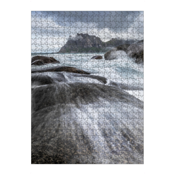 artboxONE Puzzle "Lofotenküste" artboxONE - Reise - Lofoten,Uttakleiv,Norwegen - Bild lofoten