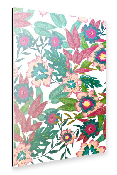 Alu-Dibond "Floral Mood" 30x20 cm artboxONE