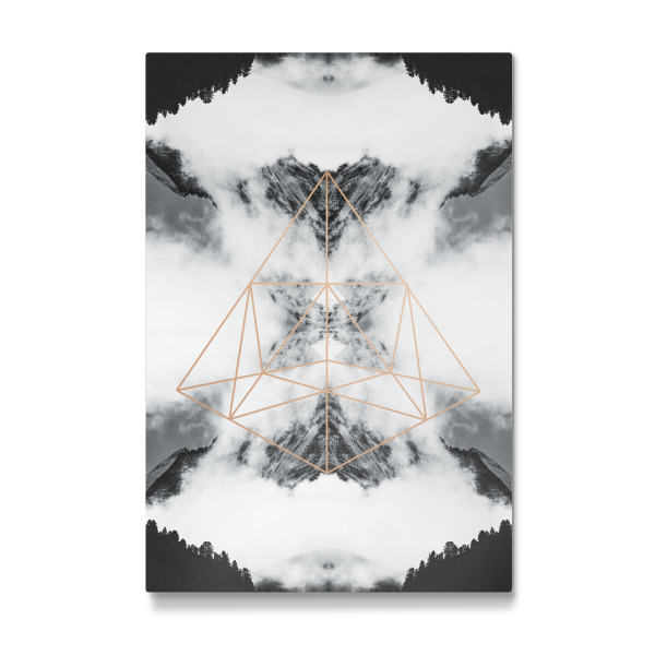 Galerie-Print "Geometrical Mountains" 30x20 cm artboxONE