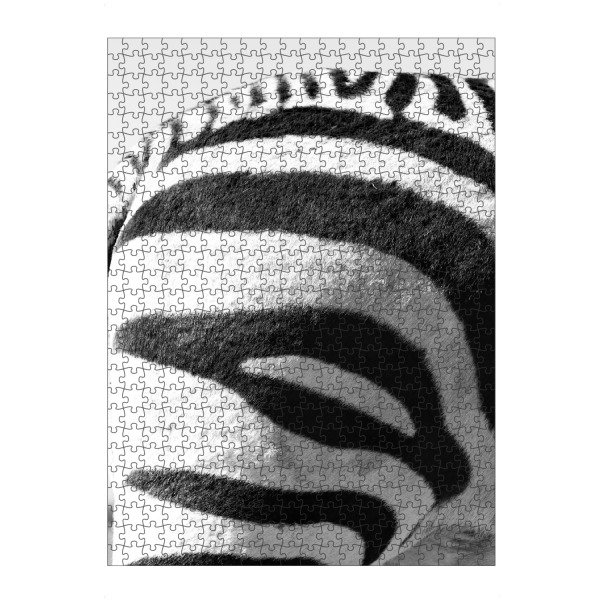 artboxONE Puzzle "Zebra Muster hinten rechts" artboxONE - Tiere,Schwarzweiß,Reise / Afrika - Zebra,Zebrastreifen,Muster,Animal print - Bild zebra