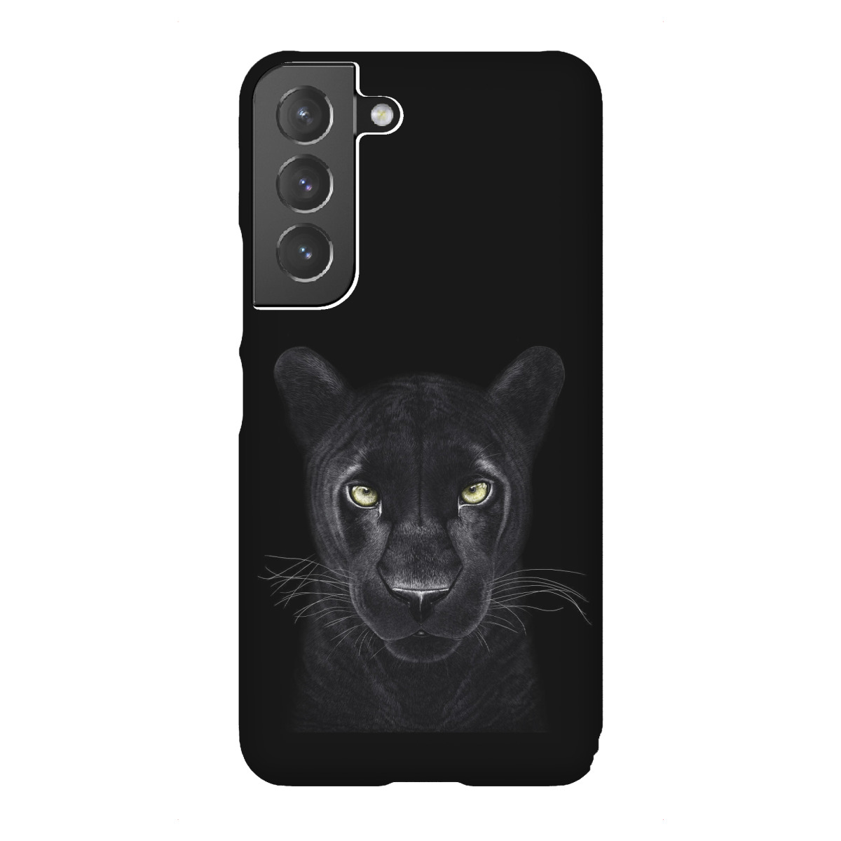 "Panther on black"für Samsung Galaxy - Premium-Case Handyhülle artboxONE