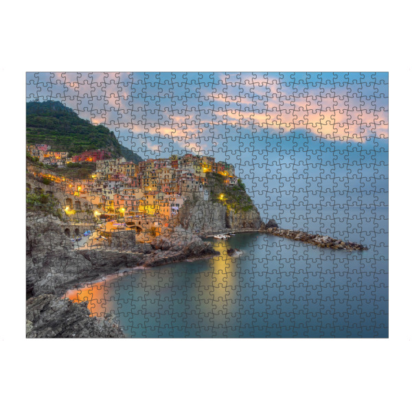 artboxONE Puzzle "Manarola Cinque Terre" artboxONE - Reise / Länder - Italien,Mittelmeer,Italienische riviera - Bild italien