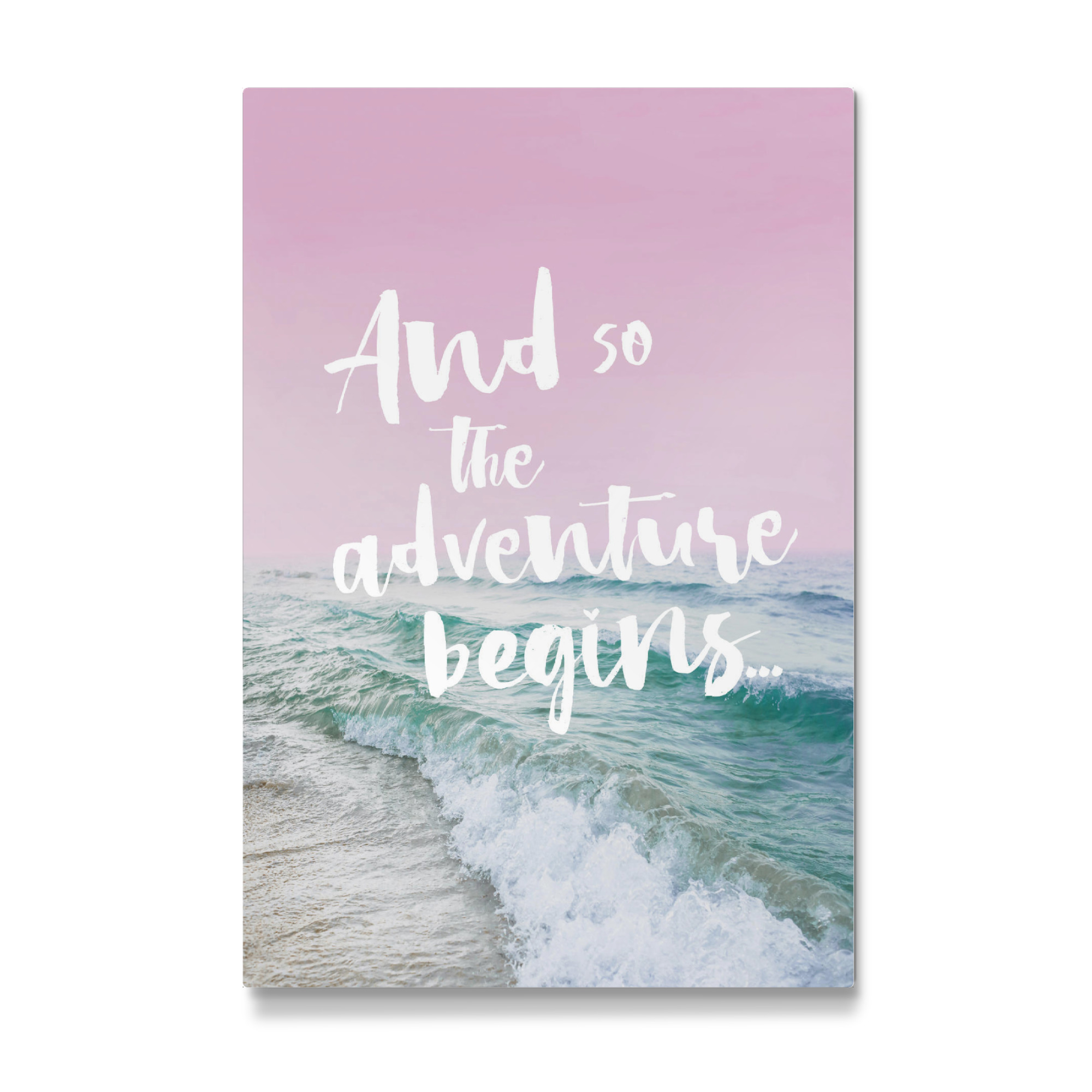 Galerie-Print "Adventure Typo" 75x50 cm artboxONE