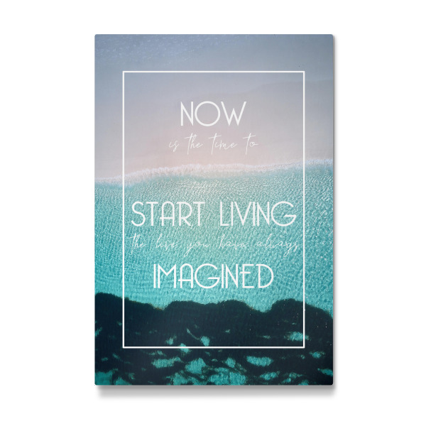 Galerie-Print "Now Is The Time" 30x20 cm artboxONE