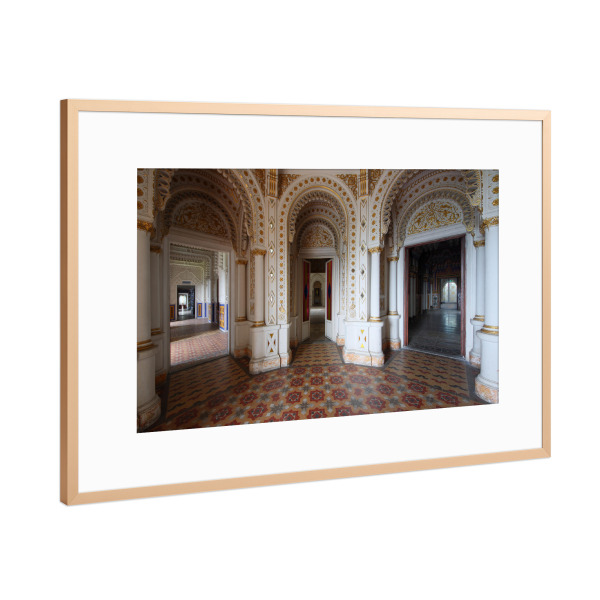 Poster mit Rahmen Kupfer "Golden Dream" artboxONE - Architektur