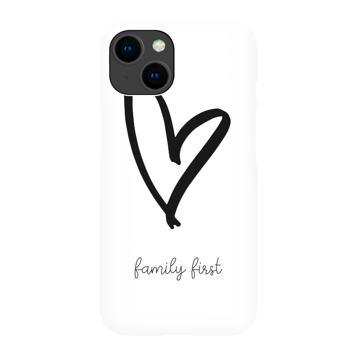 iPhone "Familie zuerst" Premium-Case Handyhülle artboxONE