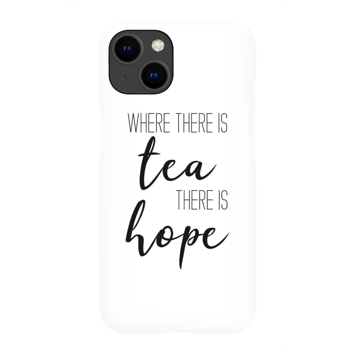 "Where there is tea"für iPhone - Premium-Case Handyhülle artboxONE