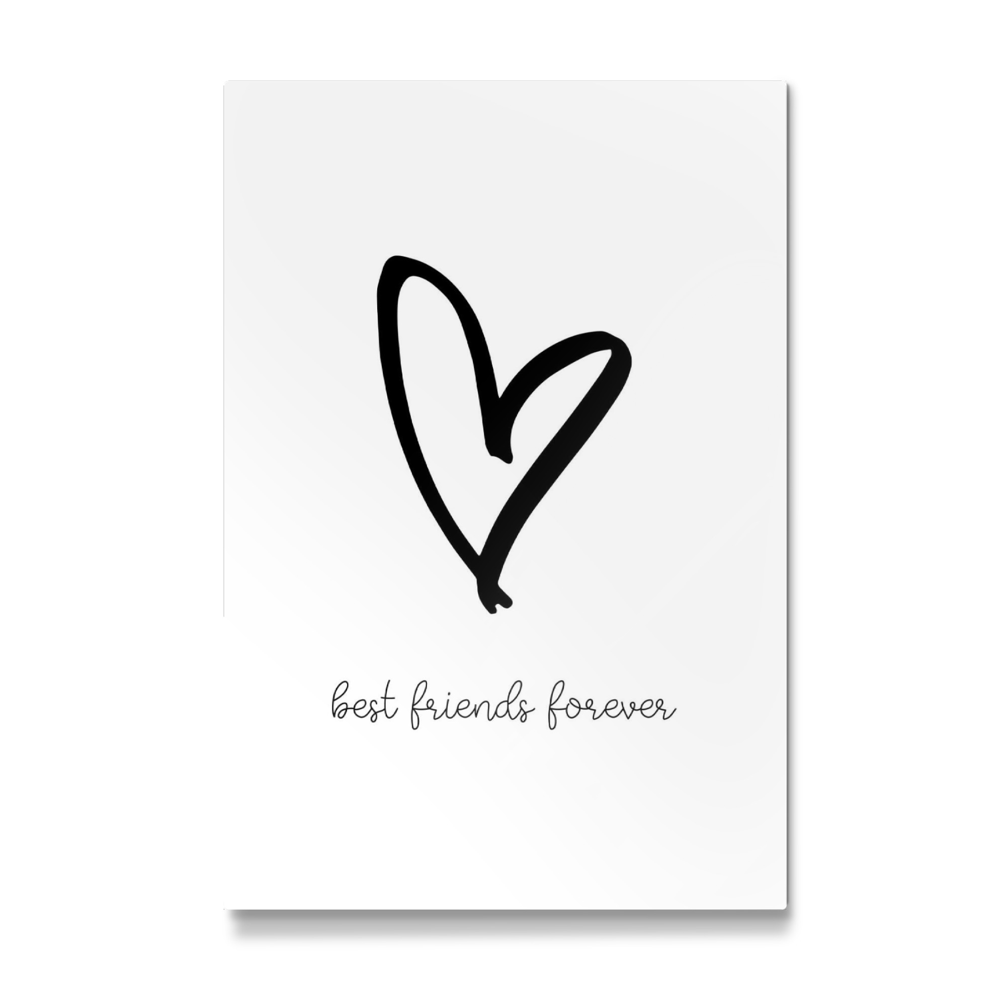 Galerie-Print "Beste Freunde für immer und ewig" 75x50 cm artboxONE