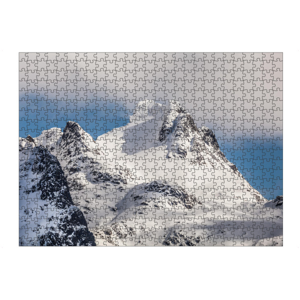 Puzzle Ravensburger "Schattenwurf" artboxONE - Natur - Lofoten,Norwegen,Berg - Bild lofoten