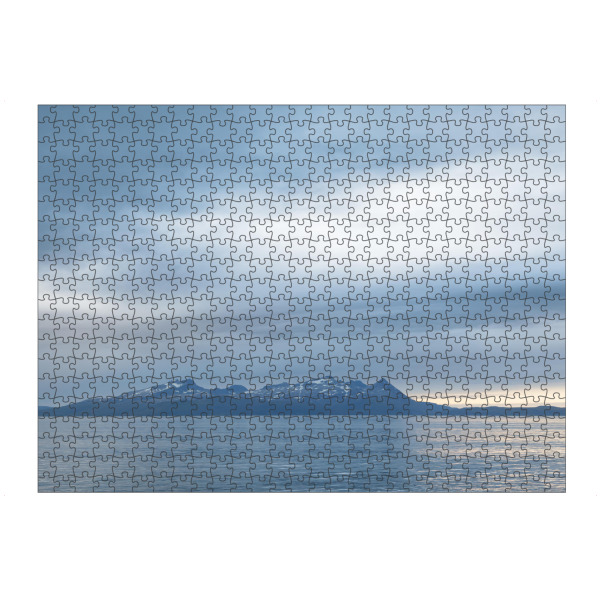 Puzzle Ravensburger "Overcast" artboxONE - Natur - Norwegen,Atlantik,Insel - Bild norwegen